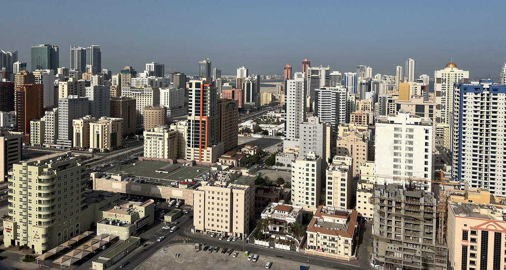 مشهد من العاصمة البحرينية المنامة.